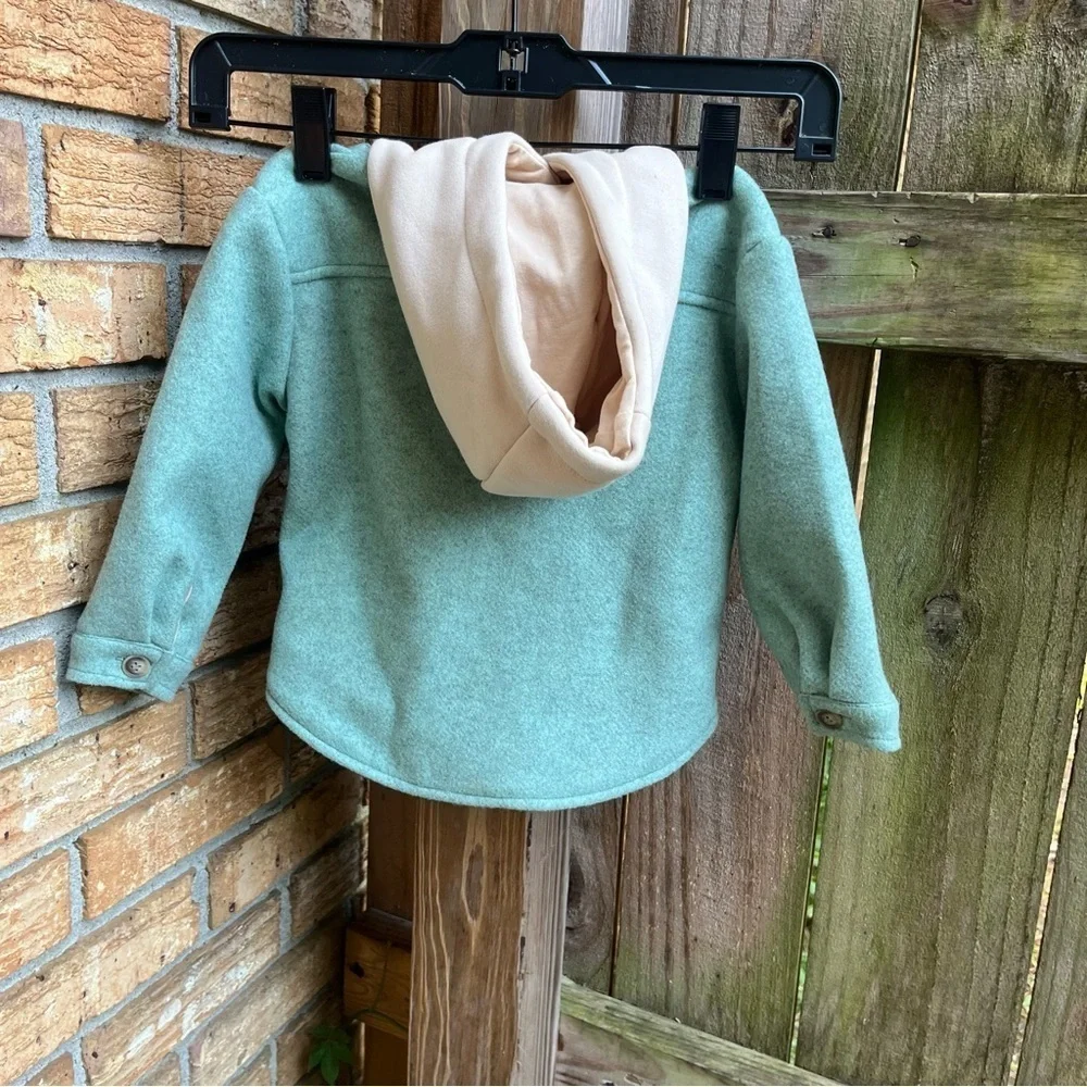 Kids Olive + Scout Waylen Jacket in Green